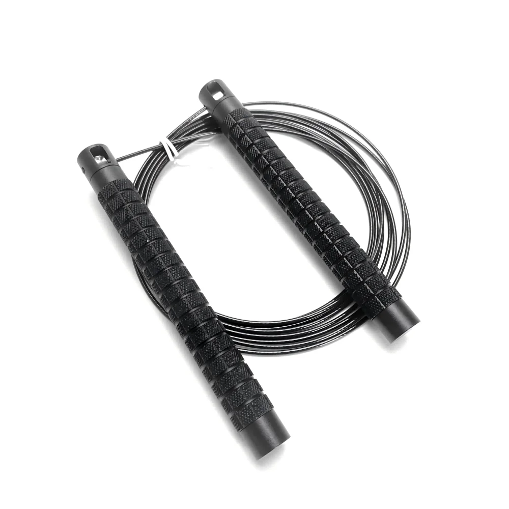 Comp Double Unders Cable Speed Rope – Verstellbares, verwicklungsfreies Springseil mit Kugellagern, Septato Sundae,altar La cuerda