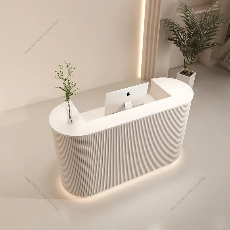 Modern Company Front Desk Custom Furniture Including for Checkout Beauty Salon Clothing Shop Paint Bar Counter and Small Counter