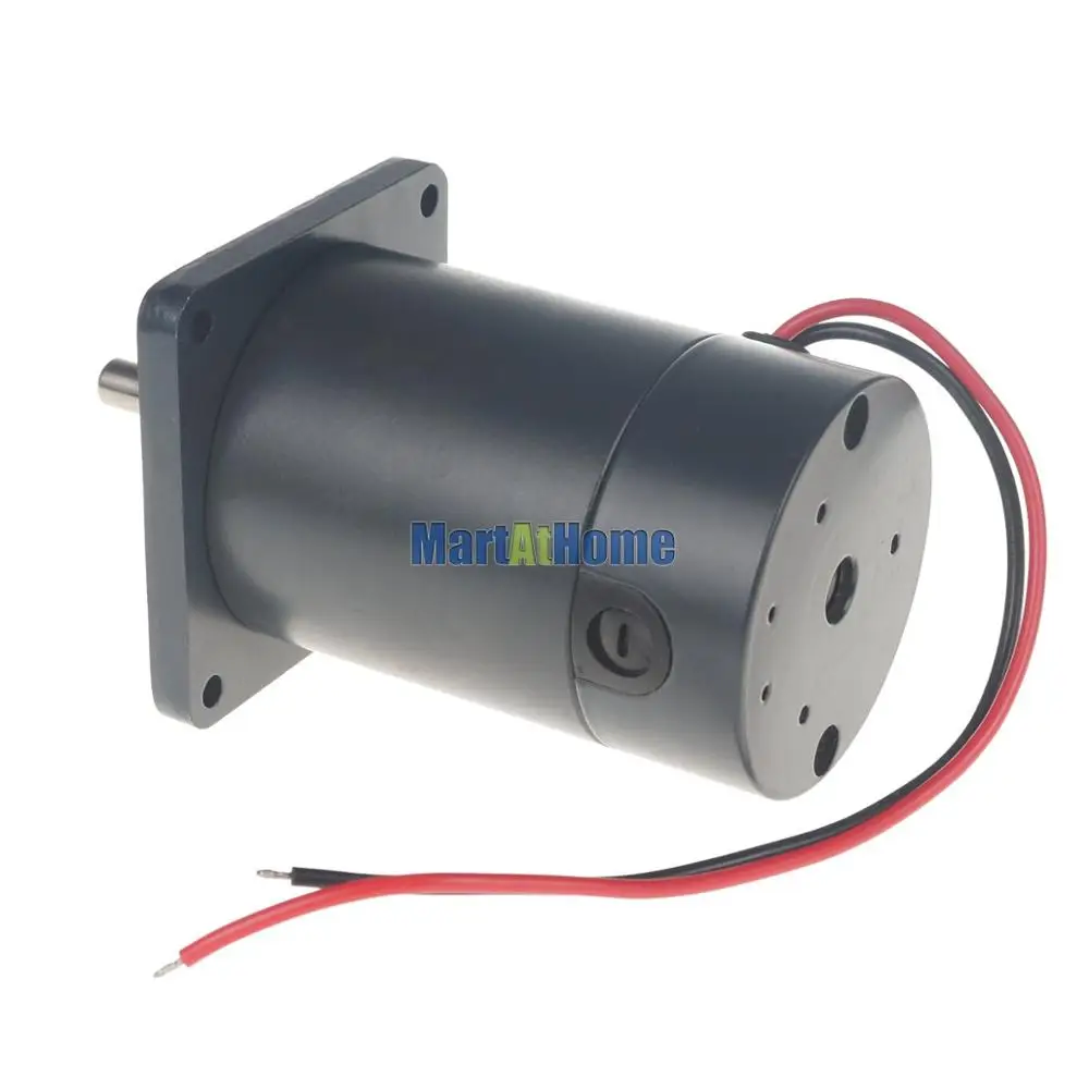 30W PMDC Brushed Motor DC 12V 24V 2000/3000/4000/5000/6000 RPM Can Reverse Low Noise