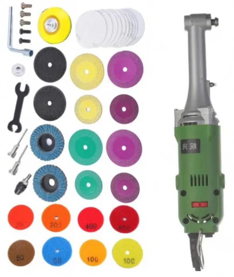 

90 Degree Elbow Electric Grinder Electric Mill Integrated Machine Mold Trimming Rust Removal Polishing Seam Carving Machine