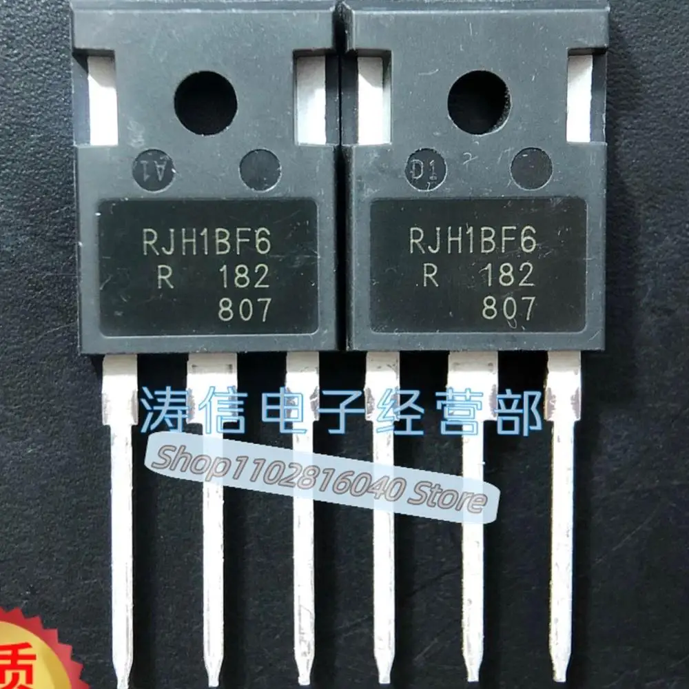 10PCS/Lot RJH1BF6  IGBT TO-247 1100V 55A  Best Quality Imported Original Spot