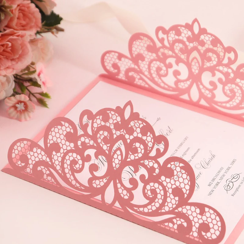 lace Greeting cards Metal Cutting Dies Scrapbooking Decoration Paper Cards Craft Mould Blade Punch Template Embossing Stencils