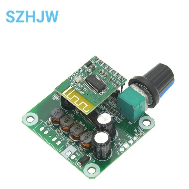 Bluetooth-compatible 4.2 TPA3110 15W+15W Digital Stereo Audio Power Amplifier Board 12V-24V for USB Speaker,Portable Speaker