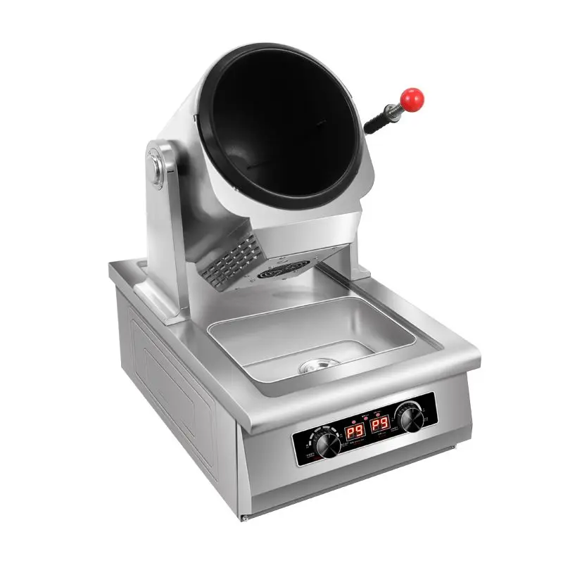 Fried rice machine Automatic intelligent fried rice Robot Fried rice machine Electromagnetic tube wok Large commercial