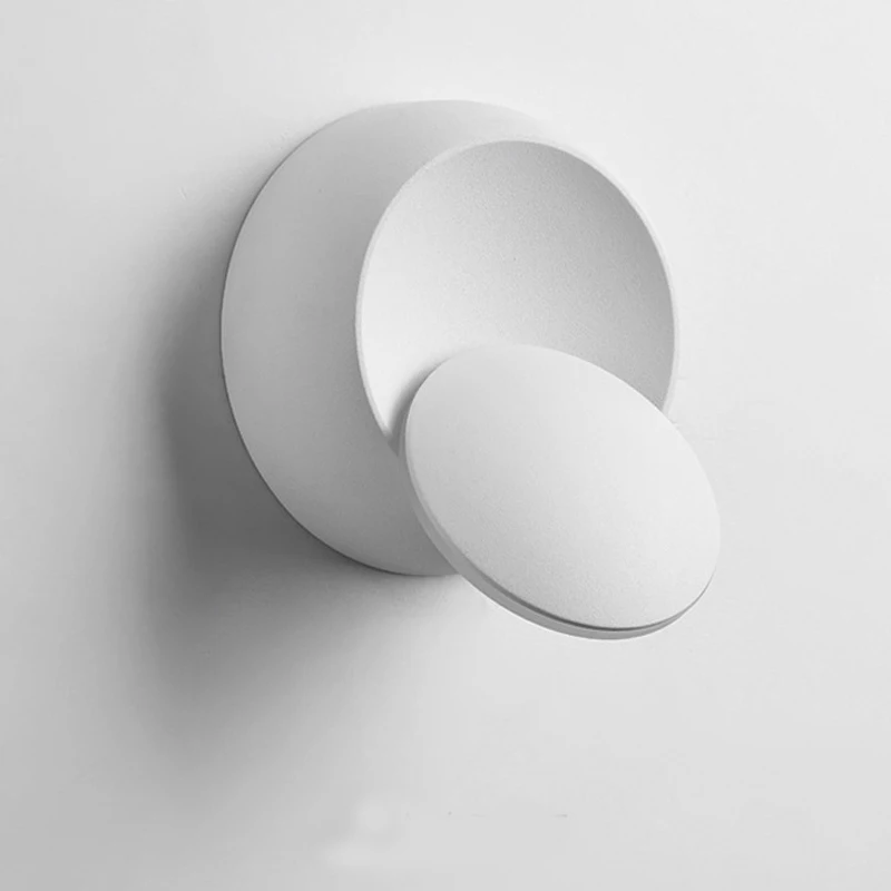 LED Modern Wall Lamp 5W 350 Degree Rotatable Wall Lamp For Stairs Living Room Bedroom Wall Light Home Office Fancy Light image 3