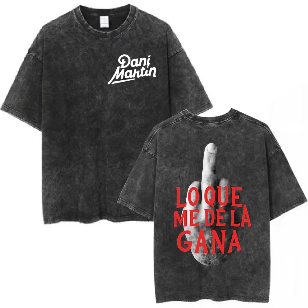 Dani Martin Pequeno Album Cover Poster Print T-shirt Men Women Vintage Washed Cotton Oversized Harajuku Fashion Summer New Tee