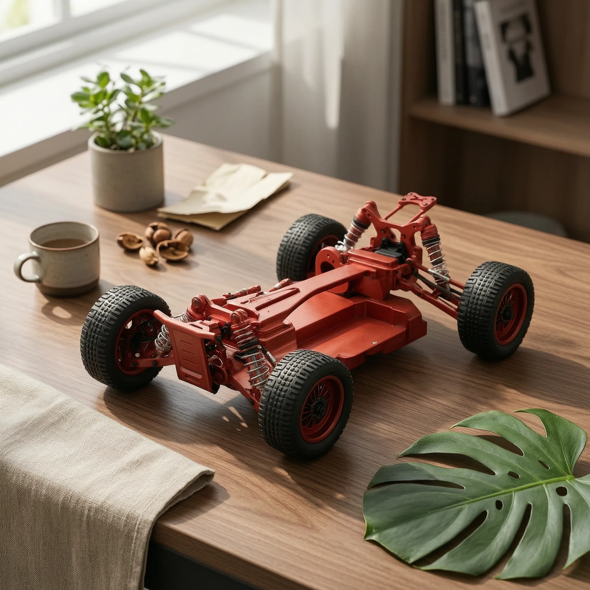 Metal Chassis Frame Preassembled Upgrade Chassis Frame Hobby-Grade Upgradeable for Builders, Custom Projects, Maintenance