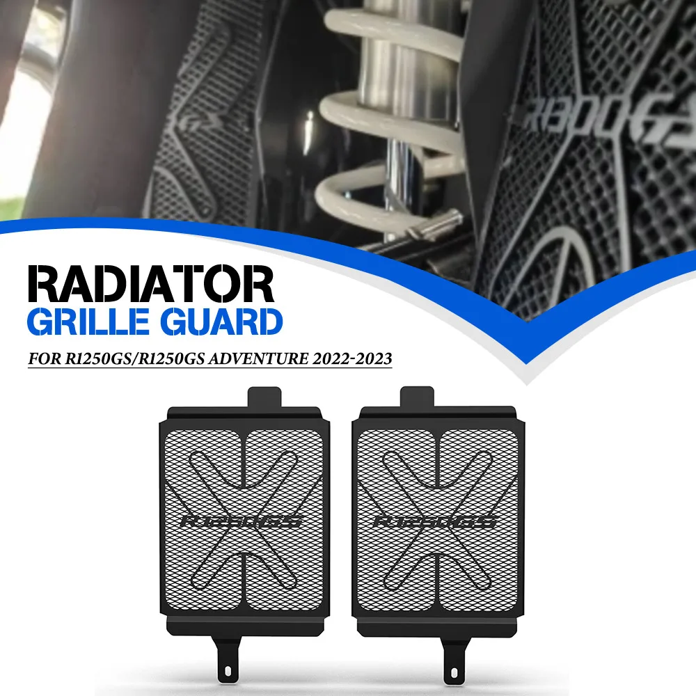 

For BMW R1250GS R1250GS Adventure - Edition 40 Years GS Rallye Exclusive TE Radiator Grille Guard Protector Cover Accessories