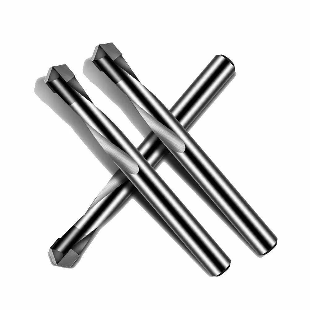 Meikela Carbide Twist Boor 3-16Mm Rechte Schacht Groot Volledig Boorijzer Roestvrij Staal Speciale Superharde Legering Bit 1/2Pcs