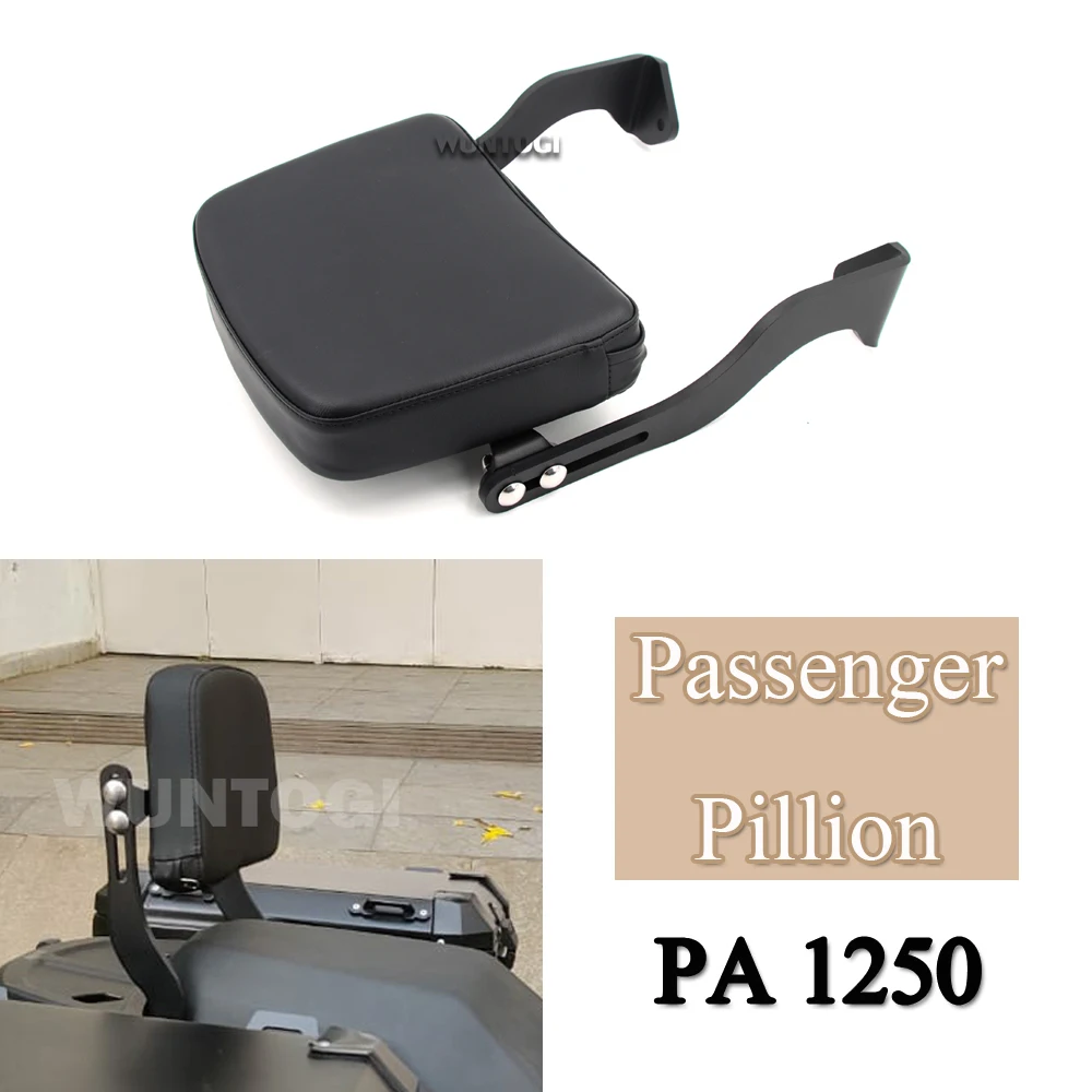 

For Pan America 1250 Seat Rear Backrest Cushion For PAN AMERICA 1250 Passenger Backrest Pads Accessories Passengers Pillion 2022