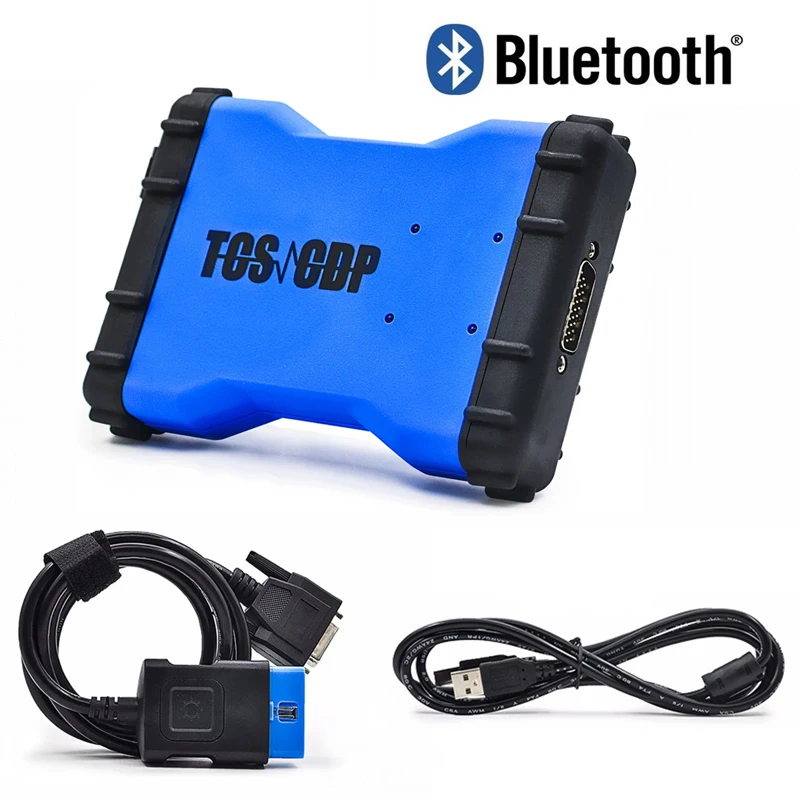 

TCS V9.1 Беспроводной сканер OBD2 для автомобилей и грузовиков Bluetooth Диагностический инструмент для проверки двигателя/ABS/SRS Инструменты для сканирования кодов неисправностей