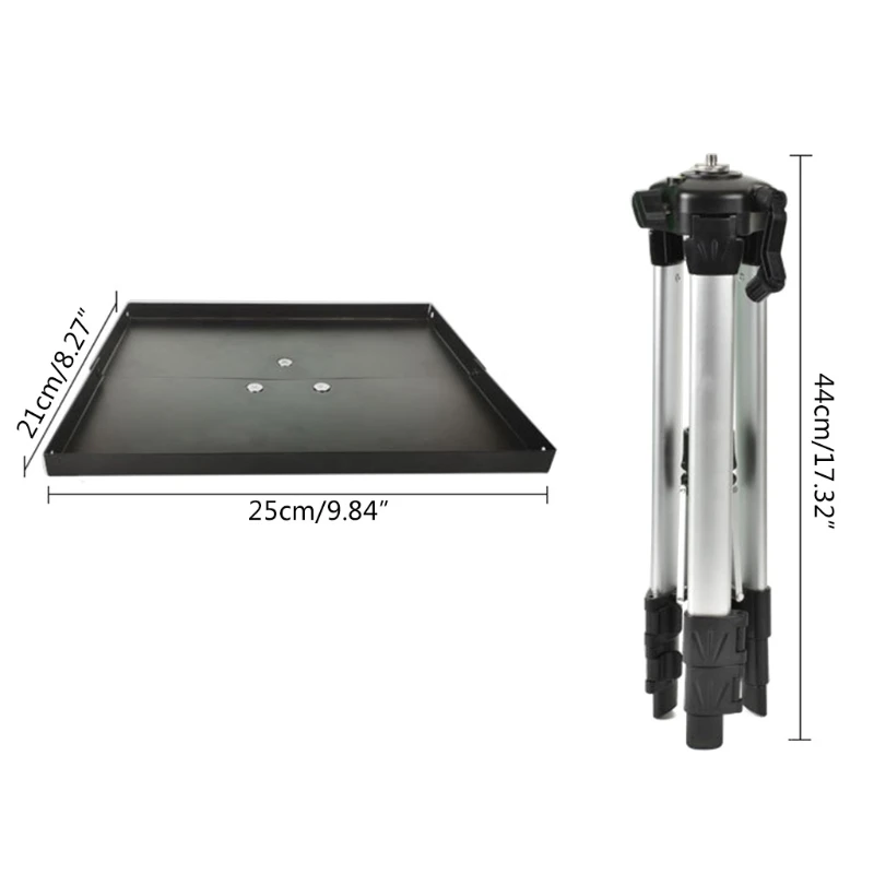 Tray Stand Adjustable Aluminum Projector Multifunctional Foldable Tripod