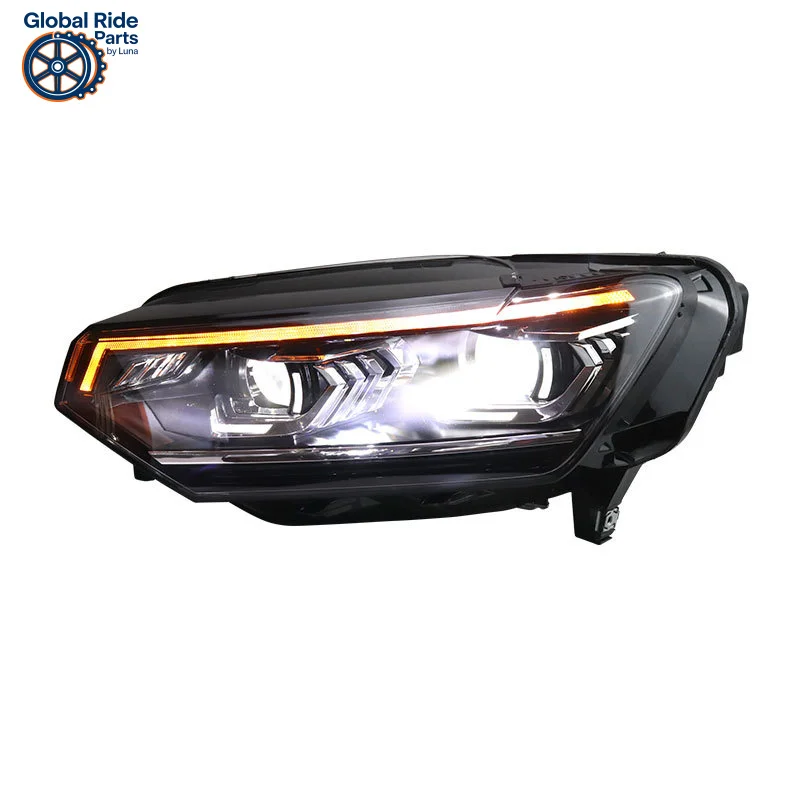 

Suitable for 19-21 Volkswagen Headlight Assembly Taigun X Modified LED Lens Daytime Running Light Flowing Turn Signal Lig