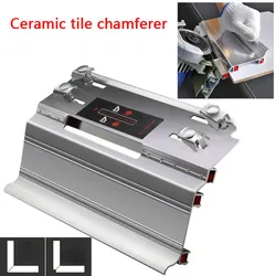 1pc Aluminum Alloy 45 Degree Ceramic Tile Chamfering Machine Manual Cutting Machine Chamfering Collision And Angle Cutting Tools