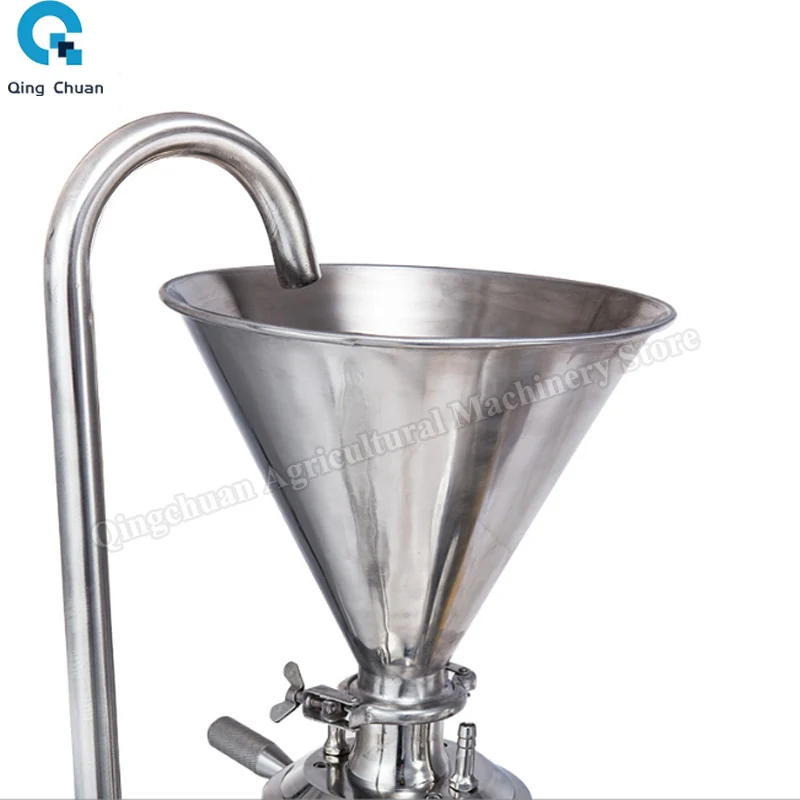 เครื่องแปรรูปเนยเมล็ดโกโก้ทางการเกษตร โรงสีคอลลอยด์สแตนเลส