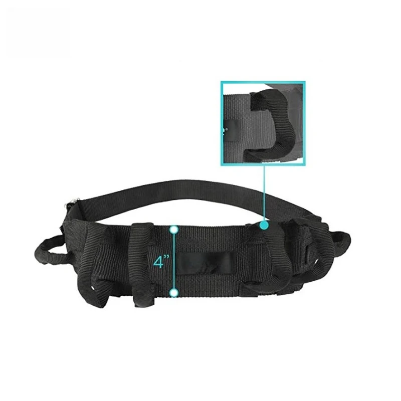Rehabilitation Elderly Care Walking Assistance Restraint Belt Movement Transfer Assistance Walking Waist Belt for Elderly