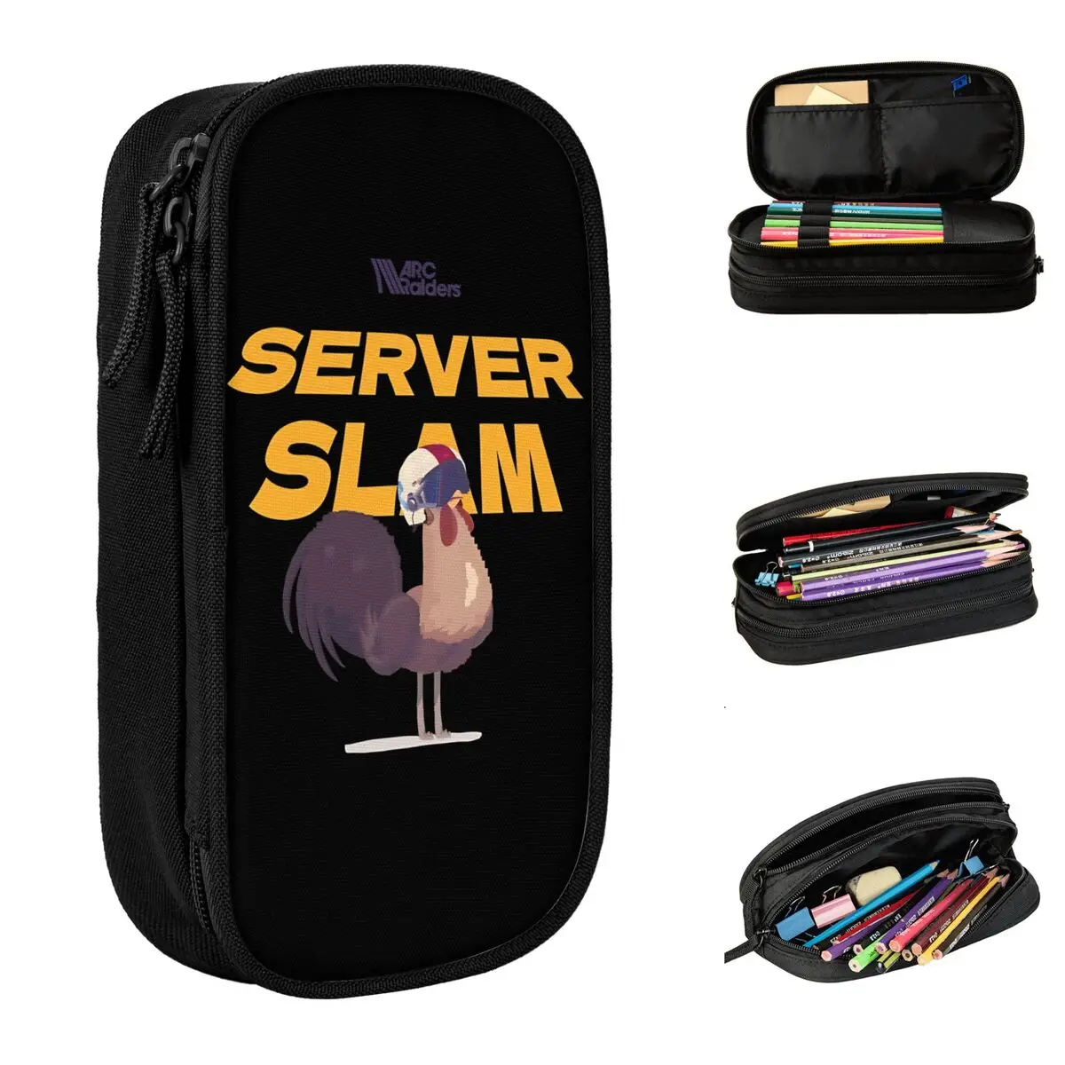 Creative Arc Raiders Pencil Cases Scrappy Pencil Box Pen Holder for Girl Boy Large Storage Bag Students School Gift Stationery