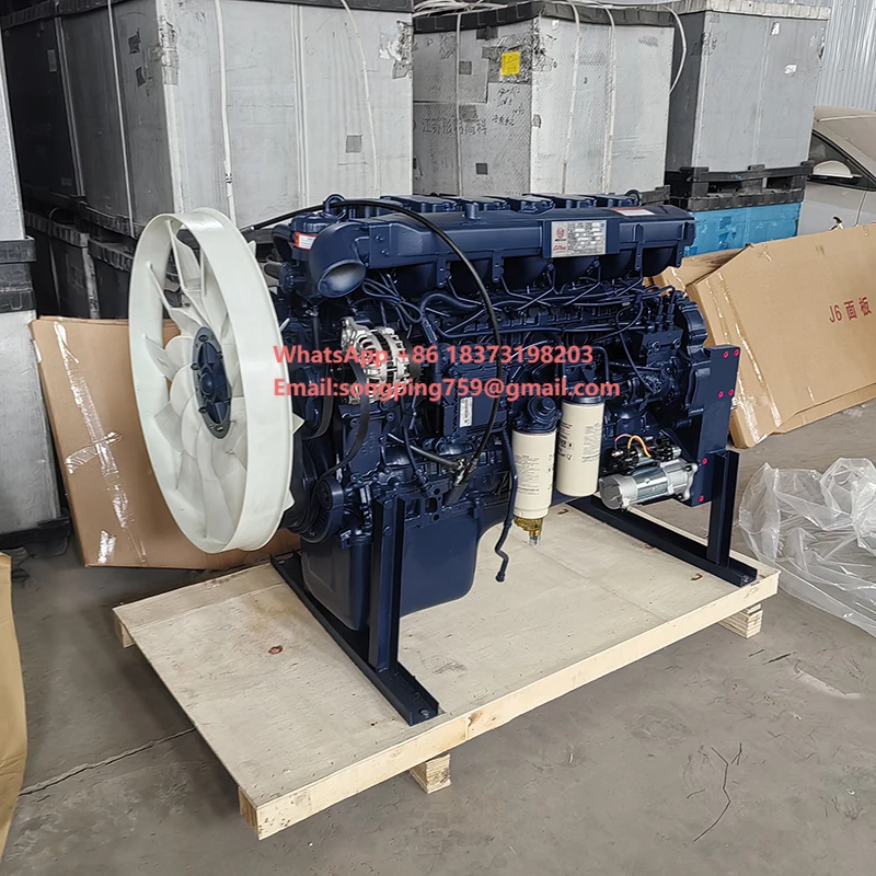 New SITRAK SHACMAN FAW DONGFENG Truck Engine Assembly Weichai WP12 430HP Iron Shandong Parts