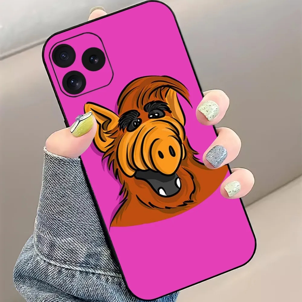 TV Series Alf Phone Case For iPhone 8 11 12 13 Pro 14 15 Mini X XR XS max Plus Shell