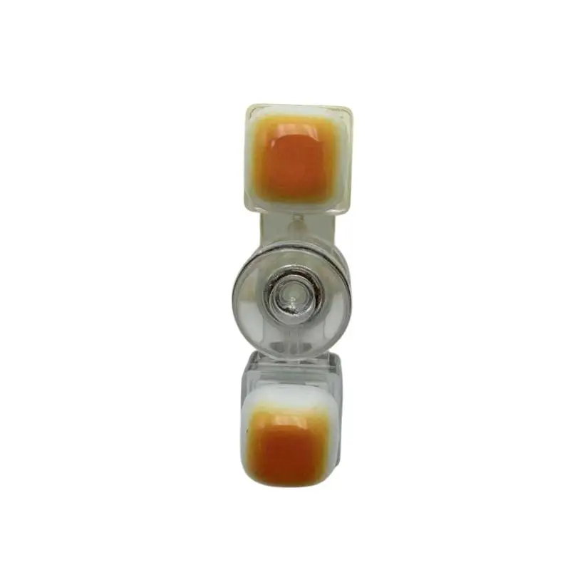 Bun Fidget Clicker Keychain 2 in 1 Squishy Squeeze Spinner Stress Toy Fun Colorful Fidget Toy for Family Game Night Prizes