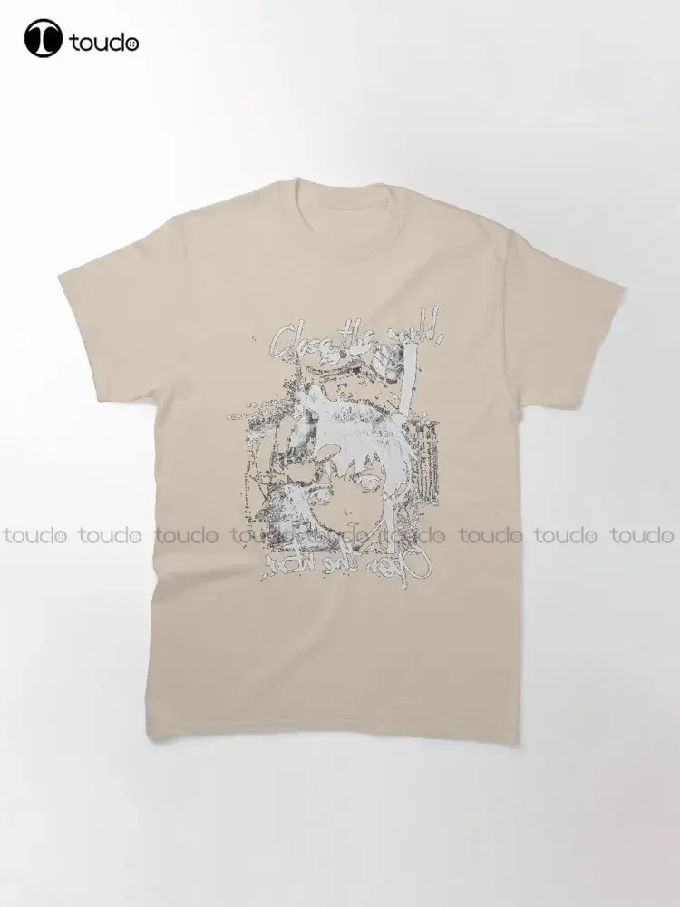 Serial Experiments Lain Design Classic T-Shirt Custom Aldult Teen Unisex Digital Printing Tee Shirts Custom Gift Xs-5Xl Tshirt