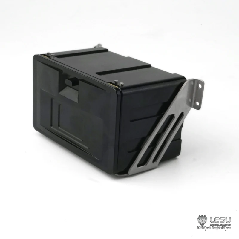 

Tool box LESU model 1/14 truck universal tool box simulation DIY accessories G-6207 Tamiya tractor metal upgraded version