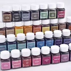 30/50ml Powder Dye Fabric Dyes Textile Dyeing DIY Tie Dyeing Multipurpose Pigment For Cotton Nylon Old Clothes Refurbishment