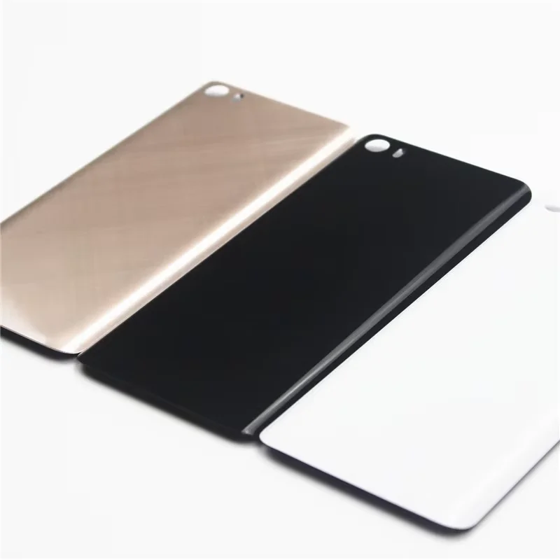 

For Xiaomi Mi 5 Glass Back Battery Door Rear Housing Cover Repair parts For Mi5 Battery Cover