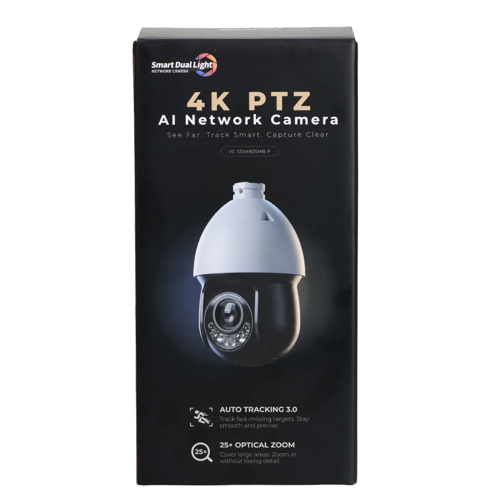 VC-SDI4825MB-F (SD4D825MB-HNR) DH OEM White Brand 8MP 25x Smart DualLight WizSense Network PTZ Camera
