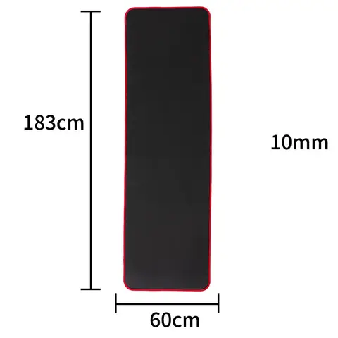 남녀공용 NBR 요가 매트, 스포츠 피트니스 매트, 미끄럼 방지, 로고 인쇄 가능, 도매 Best5