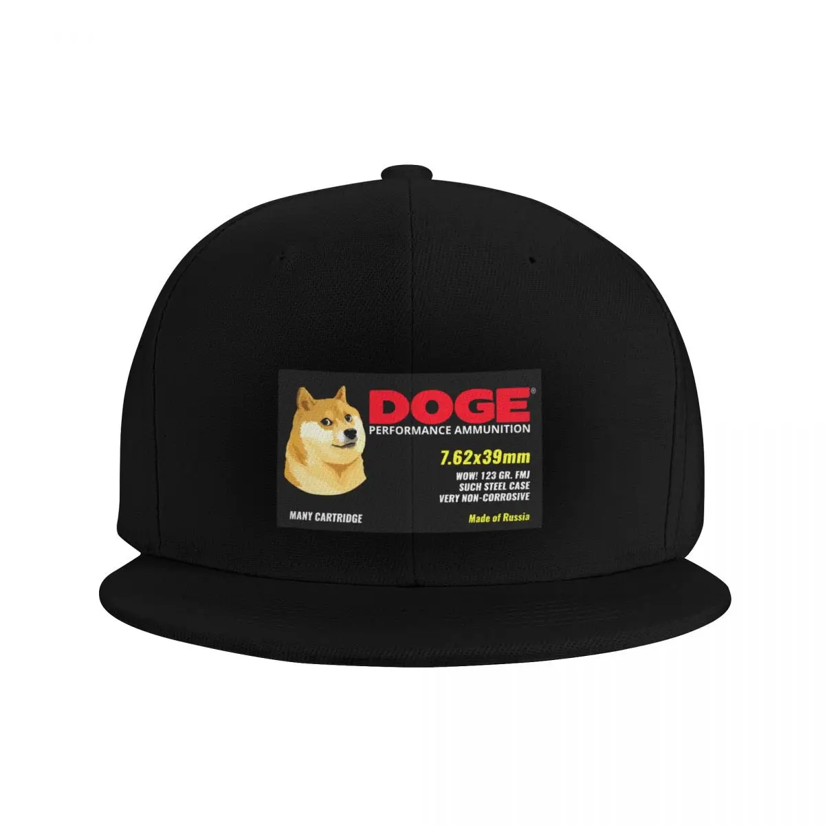 HQ Doge Russian Ammo Meme Baseball Cap Golf Hat derby hat Beach Outing Women's Beach Outlet 2024 Men's