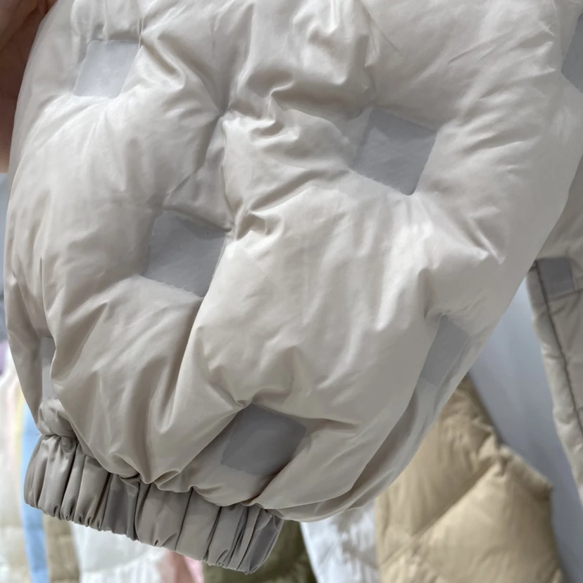 2025 Herfst Winter Pufferjack Met Capuchon Dames Effen Kleur Witte Eendendons Jas Amerikaanse Mode Losse Oversized Warme Uitloper