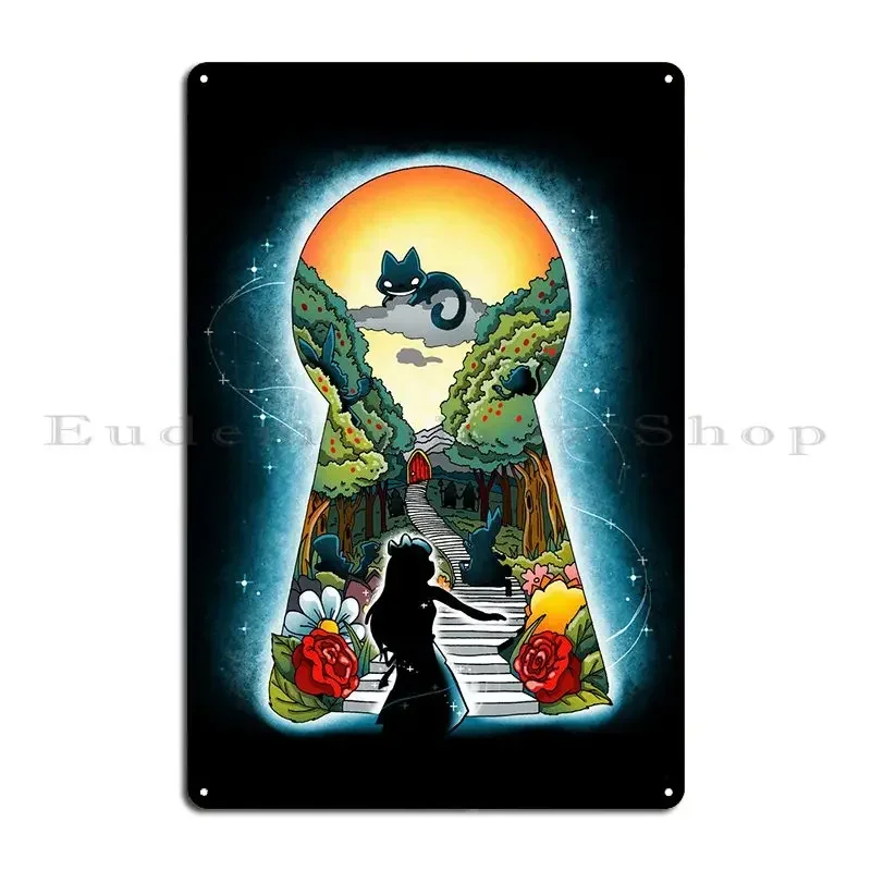 Wonder Portal Metal Plaque Club Bar Wall Decor Garage Designer Classic Tin Sign Poster