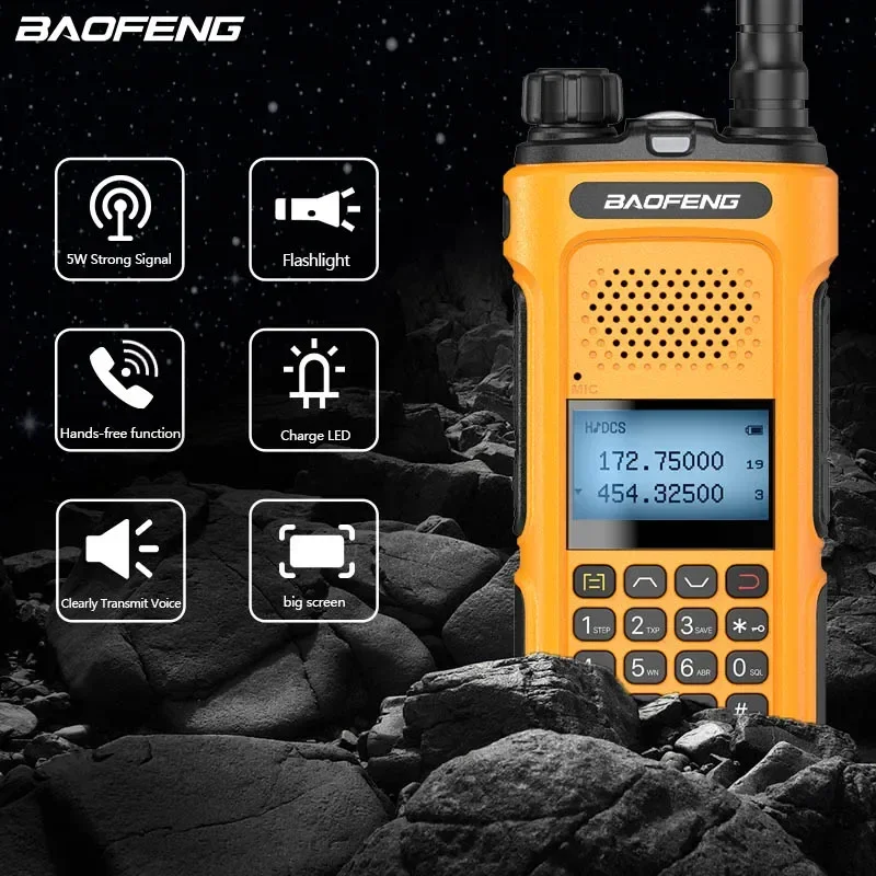 

Baofeng UV-10R 10W Walkie Talkie Type-C Charging 136-174&400-480MHz Long Range Portable Ham Two Way Radio