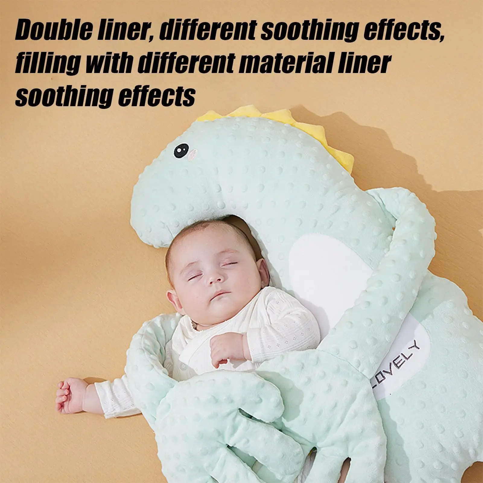 Adjustable Companion Doll Baby Startle Prevention Sleep Aids Baby Soothing Palm Cartoon Remote Control Comforting Hand 3 Gear