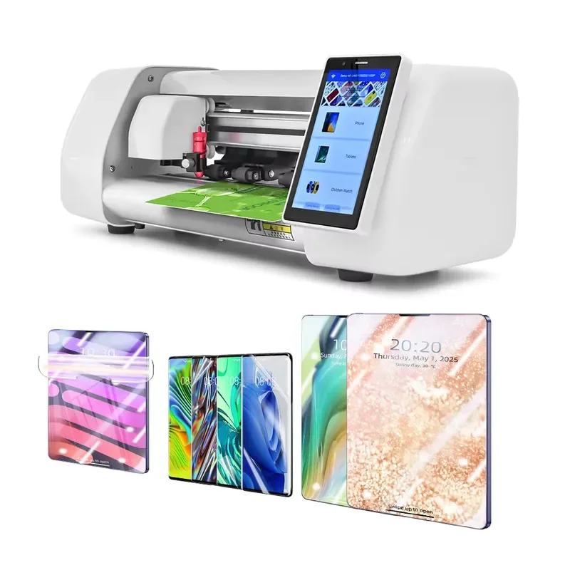 Factory Supply No Limited TPU Hydrogel Film Mobile Back Sticker Film Screen Protector Cutter Plotter Cutting