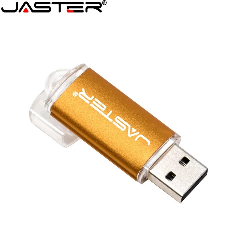 JASTER-Mini unidad Flash USB de plástico para coche 2,0, 32GB, 64GB, 128GB, disco U, artículos de volumen, regalos de boda, Envío Gratis