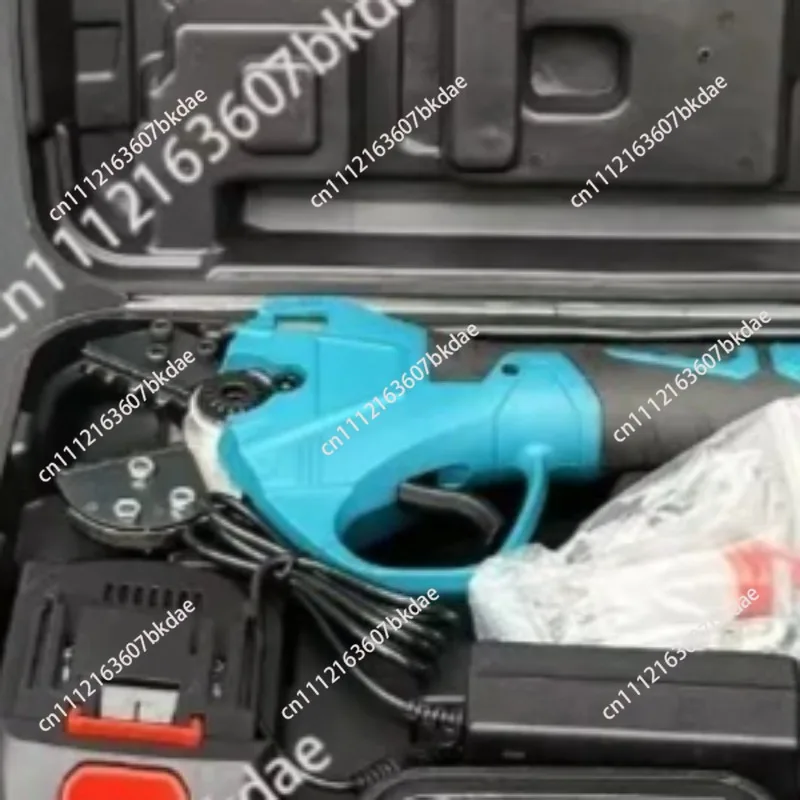Electric Crimping Clamp Rechargeable Cold Crimping Clamp Mini Wiring  Terminal Pre-Insulated Tubular Bare Crimper
