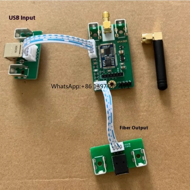 Nvarcher QCC5181 Bluetooth  5.4 LDAC Module I2S Coaxial Output USD Card