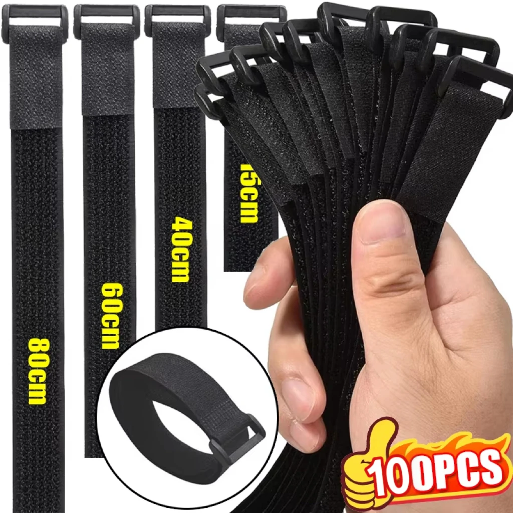 Czarne paski rzep wielokrotneg – Cable Velcro Strap recenzja i cena