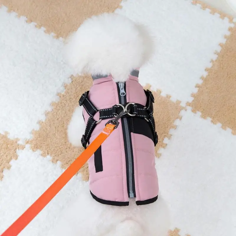 Dog Warm Clothes Warm Waterproof Dog Coat Winter Dog Jacket Pet Supplies Polar Fleece Cozy Cold Weather Dog Clothes For Dogs