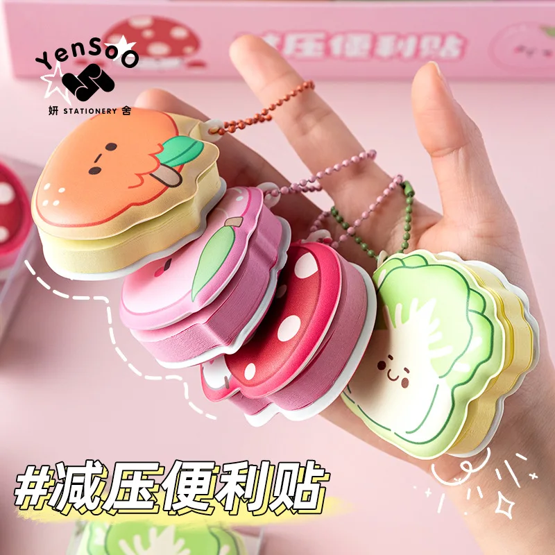 

4 шт., липкая книга для снятия стресса, портативный блокнот для заметок для студентов, офисный клейкий блокнот, планировщик для учебы и работы