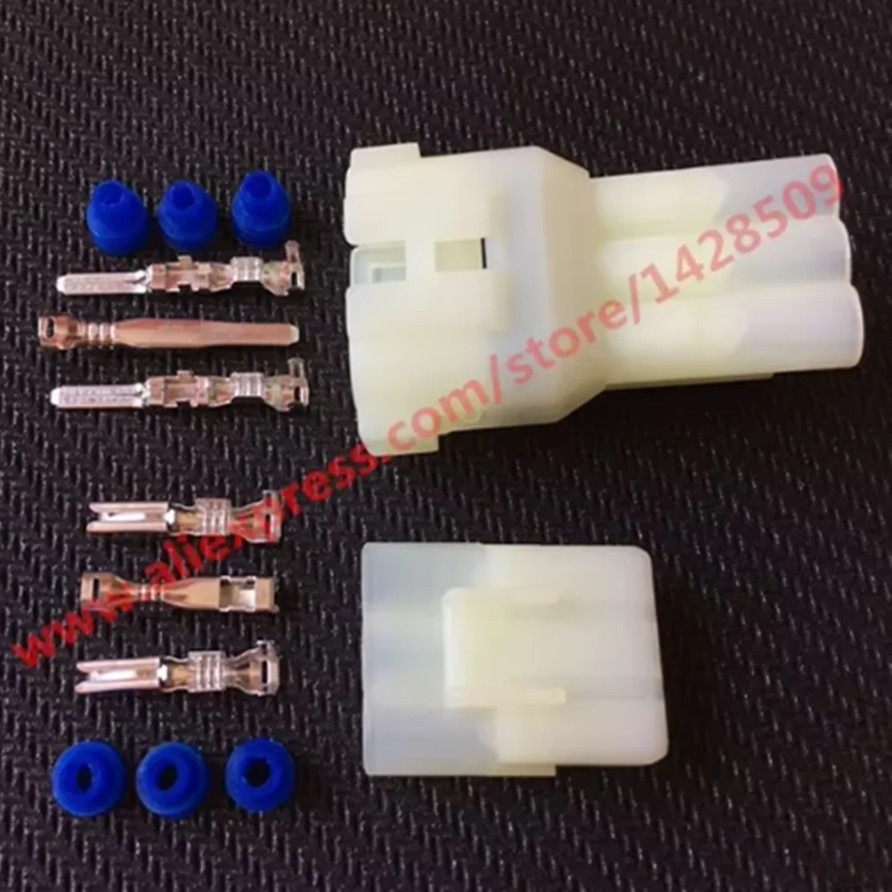 1 Set Sumitomo HM 090 3 Pin Female And Male Electrical Waterproof Auto Connector 6180-3451 6187-3801