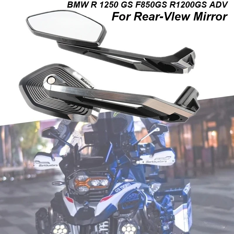 

ADV Motorcycle For BMW Waterbird R1250GS/ADV/HP 719 Reflector 40th anniversary reversing mirror CNC Rearview Mirror