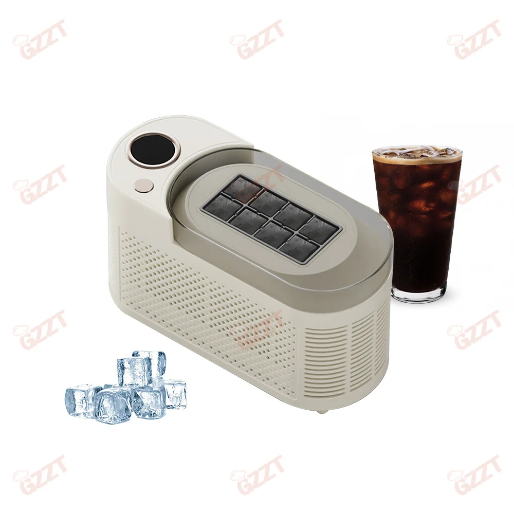 

Portable Electric Block Ice Machine Quick Home Camping Office Summer Essential for Quick Square Ice Making Box