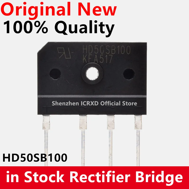 5PCS~20PCS HD50SB100 D50SB100 50A100V GBJ5010 in Stock Rectifier Bridge