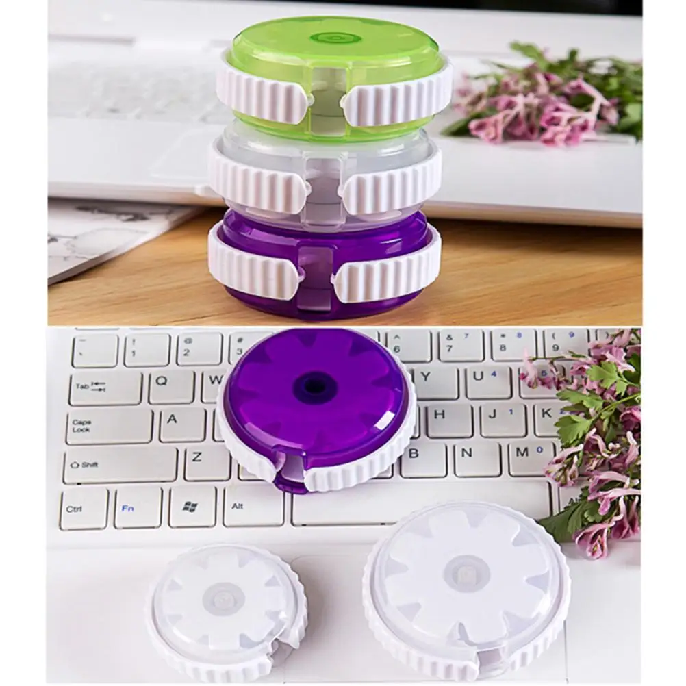 Compact s Headphone Cable ganizer Wire Shortener Winder Earbuds Keeper Portable Storage Box For Laptop PC