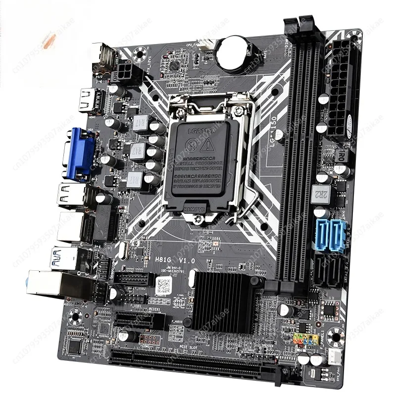 New Arrivals Cheap H81G Motherboards with DDR3 16GB USB and SATA 3.0 Motherboard