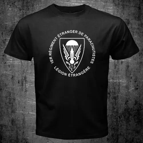 New French Foreign Legion Légion Etrangère Special Forces World War Army T-shirt Short Sleeve Clothing Tee Cotton Summer Top