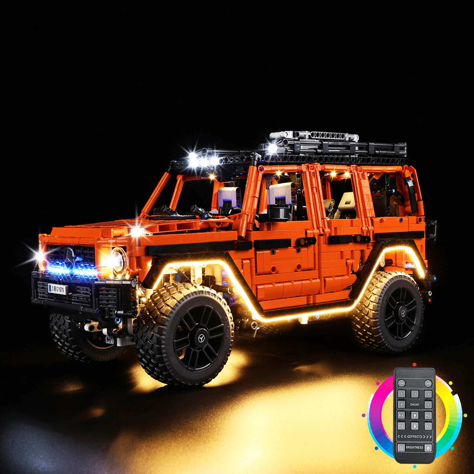 LED-Beleuchtungsset passend für LEGO Mercedes Benz G 500 PROFESSIONAL Line 42177 Bausteine